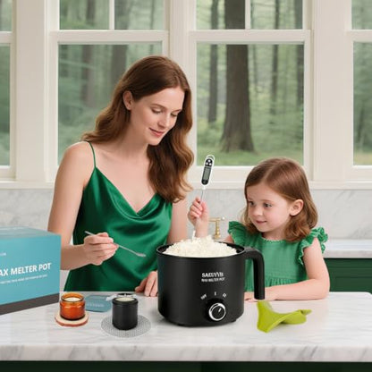 Candle Making Kit with 1.8L Wax Melter Pot