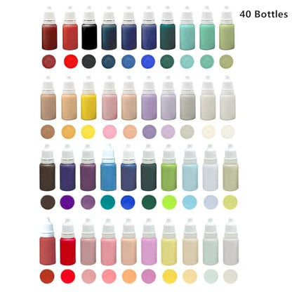 54 Pcs Water Marbling Paint Kit