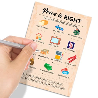40th Birthday Party Games (15 Count)
