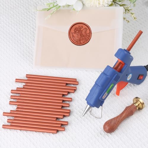 Red Gold Sealing Wax Sticks