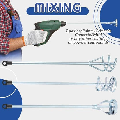 3 Pack Paint Mixer for Drill (3 Count)