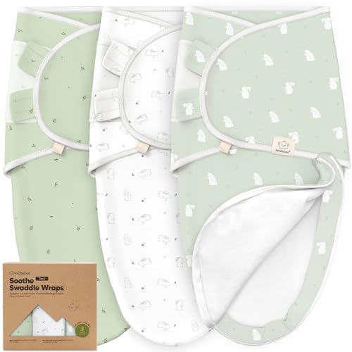 Newborn Swaddles with Zippers (3 Count)
