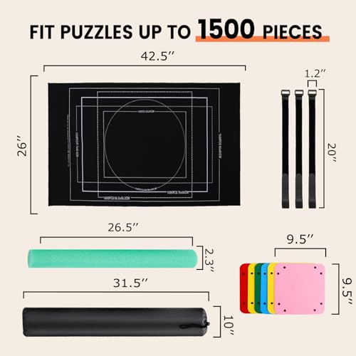 Jigsaw Puzzle Mat Roll Up