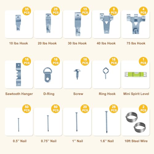 Picture Hangers (330 Count)