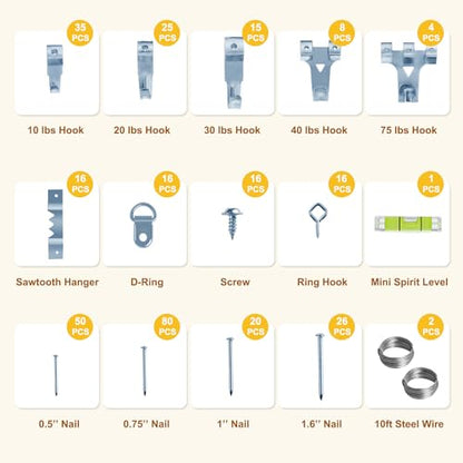 Picture Hangers (330 Count)
