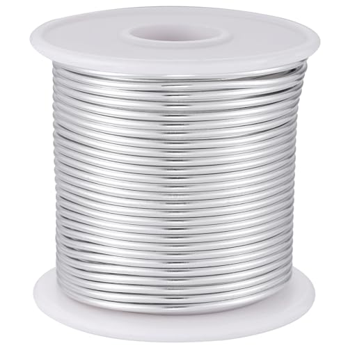 12 Gauge Sliver Aluminum Craft Wire (103.68 Foot)