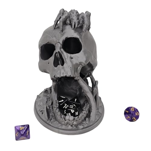 Skull Dice Tower Dungeons and Dragons RPG abletop Roleplaying Game Jail D&D