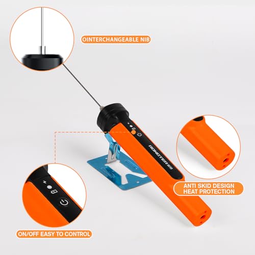3-in-1 Hot Wire Foam Cutter, 662°F Styrofoam Cutter Kit, Orange
