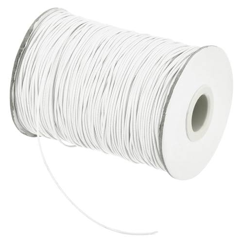 Waxed Cord 1.2mm Waxed Polyester Cord 175 Yard Wax String for Bracelet Making