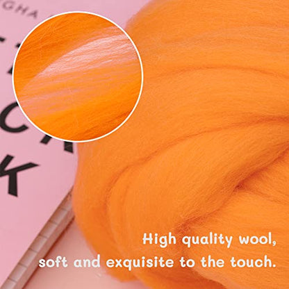 Wool Roving Bulk (8.8 Ounce)