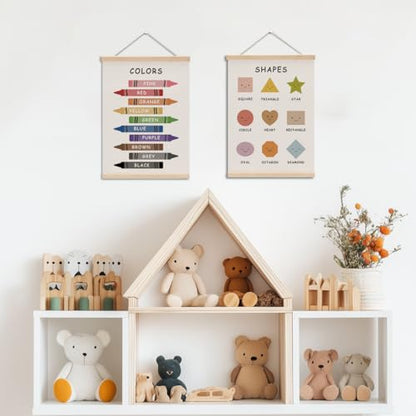 Cute Color Shape Poster Hanger Wall Decor
