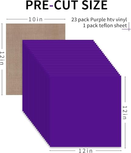 HTV Heat Transfer Vinyl (24 Count)