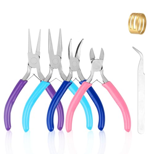4 Pack Jewelry Pliers Set