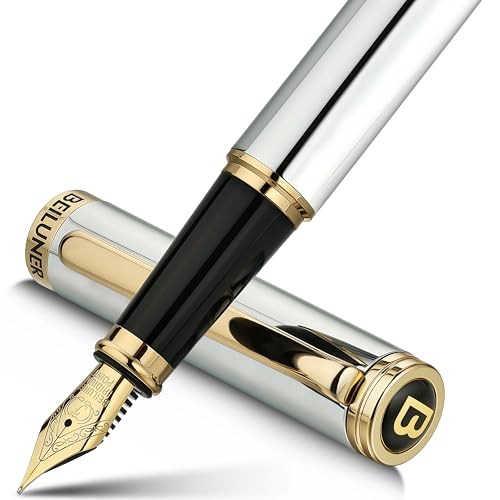 Silver Chrome Fountain Pen