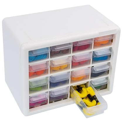 16 Drawer Plastic Storage Cabinet