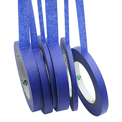 6Pack Blue Painters Masking Tape (1080 Foot)