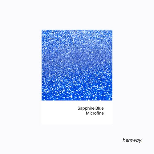 Resin Glitter Sapphire Blue 100g Microfine (3.5274 Ounce)