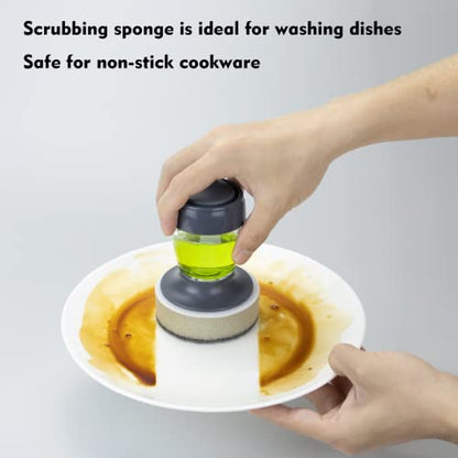Dish Brush with Soap Dispenser