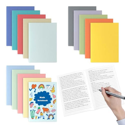 16 Pack Lined Notebook Journals Bulk