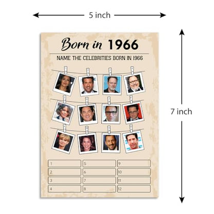 60th Birthday Party Games (30 Count)