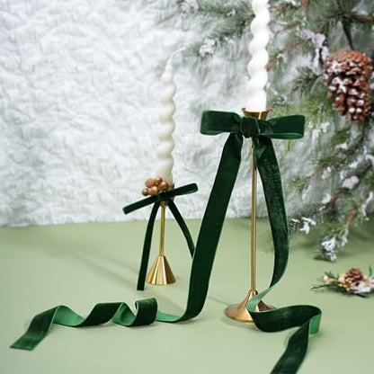 Green Velvet Ribbon
