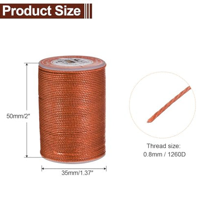 Round Leather Sewing Waxed Thread