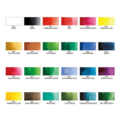 Gansai Tambi Watercolor Paint Set (24 Count)