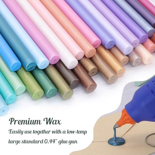 Yellow Sealing Wax Sticks