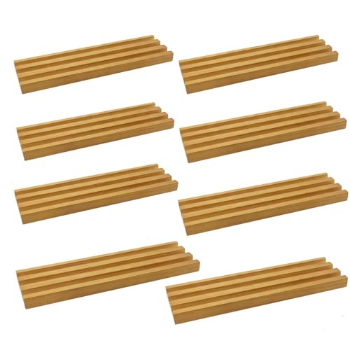 Wooden Domino Trays (8 Count)