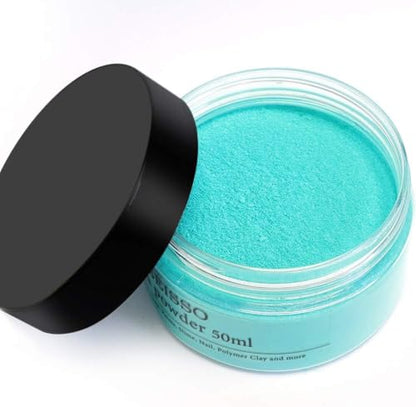 Turquoise Blue Mica Powder for Epoxy Resin 1.7 oz
