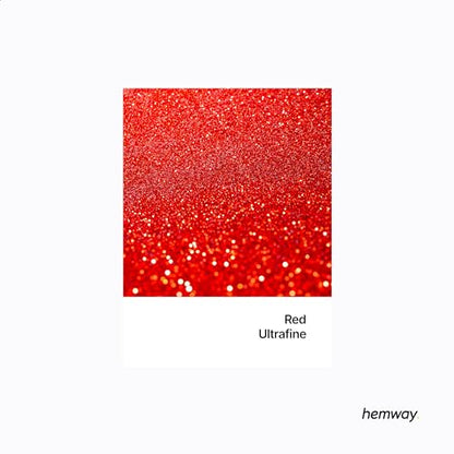 Craft Glitter Red 100g Ultrafine Glitter (100 Gram)