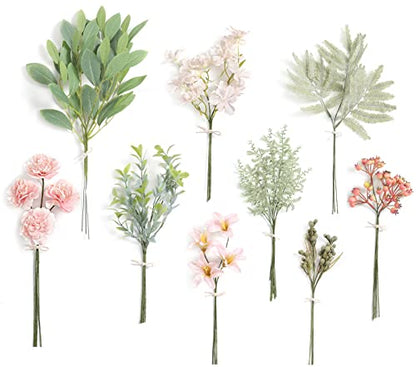 Artificial Greenery Stems Box Set (47 Count)