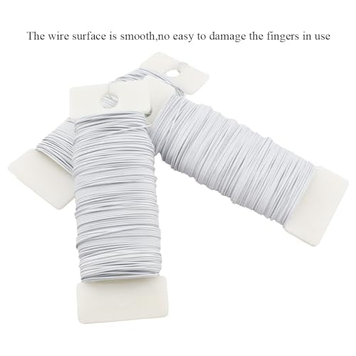22Gauge White 3Roll Total 115Yards (345 Foot)