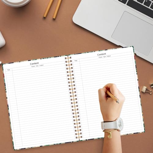 Lined Spiral Journal Notebook for Women & Men