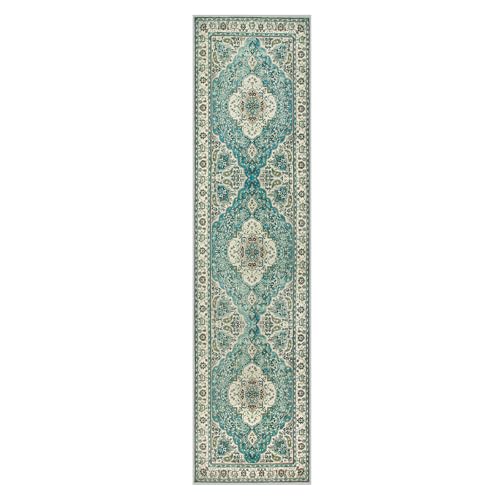 Felice Floral Medallion Runner Rug