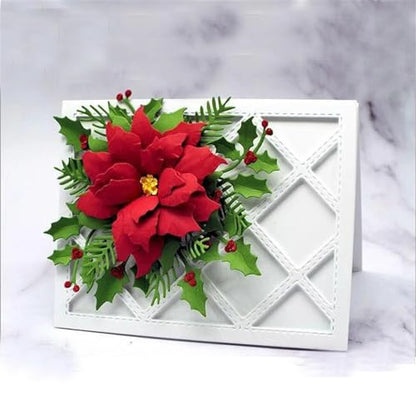 Cutting Dies Metal Stencils Scrapbooking Tools Flowers Lace Frame DIY Embossing Template for Paper Card Making Album Arts Crafts Supplies