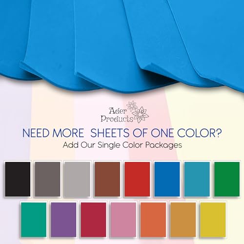 Blue EVA Foam Sheets for Crafts
