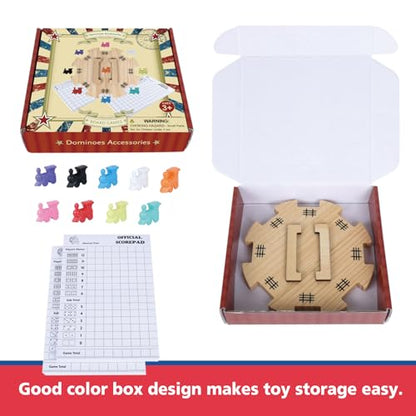 Mexican Train Dominoes Accessories Set