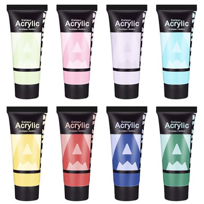 Pastel Acrylic Paint Set (5.68 Fl Oz)