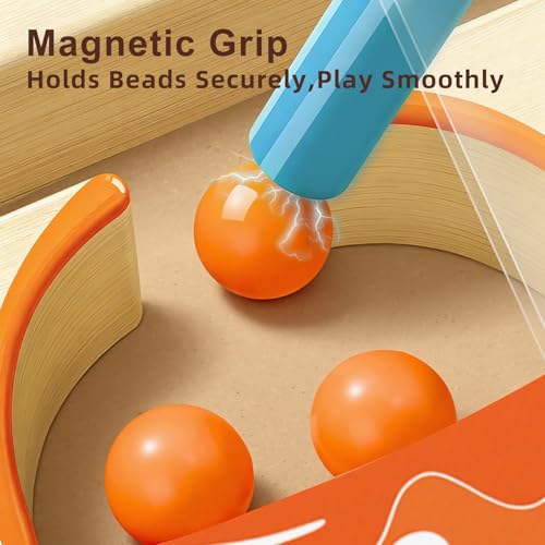 Magnetic Color Number Maze Puzzle Board (65 Count)