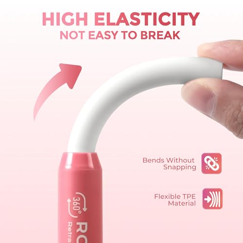 Rotary Retractable Eraser with 5 PCS Refills (6 Count)