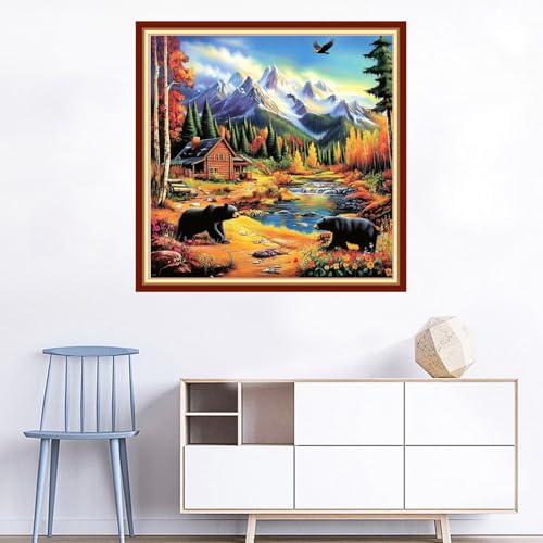 Cross Stitch Kits for Beginners Stamped Cross