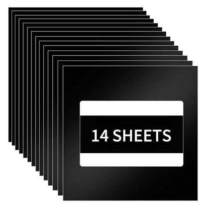 Matte Black Permanent Vinyl (14 Count)
