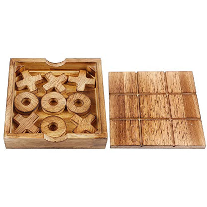 Tic Tac Toe & Tumble Tower Blocks Tables Game Set