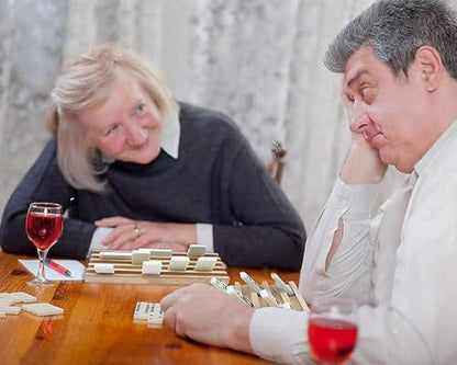 Wooden Domino Trays