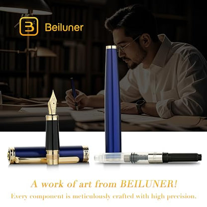 Blue Fountain Pen