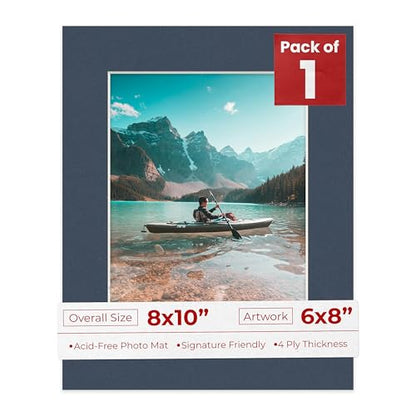 8x10 Mat for 6x8 Photo