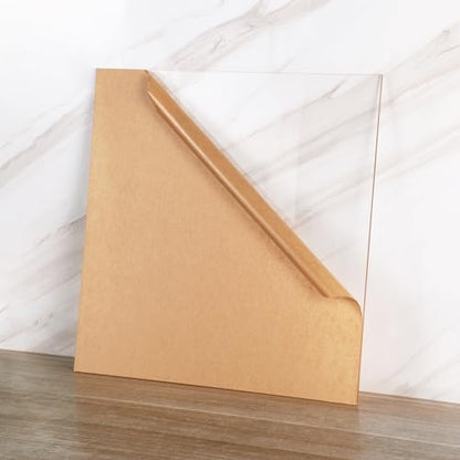 Pack of 10 Clear Cast Acrylic Sheet 12" x 12" x 1 (10 Count)