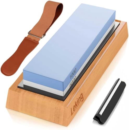 Professional Knife Sharpener & Sharpening Stone Set