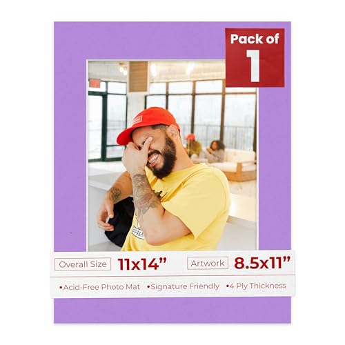 11x14 Mat for 8.5x11 Photo